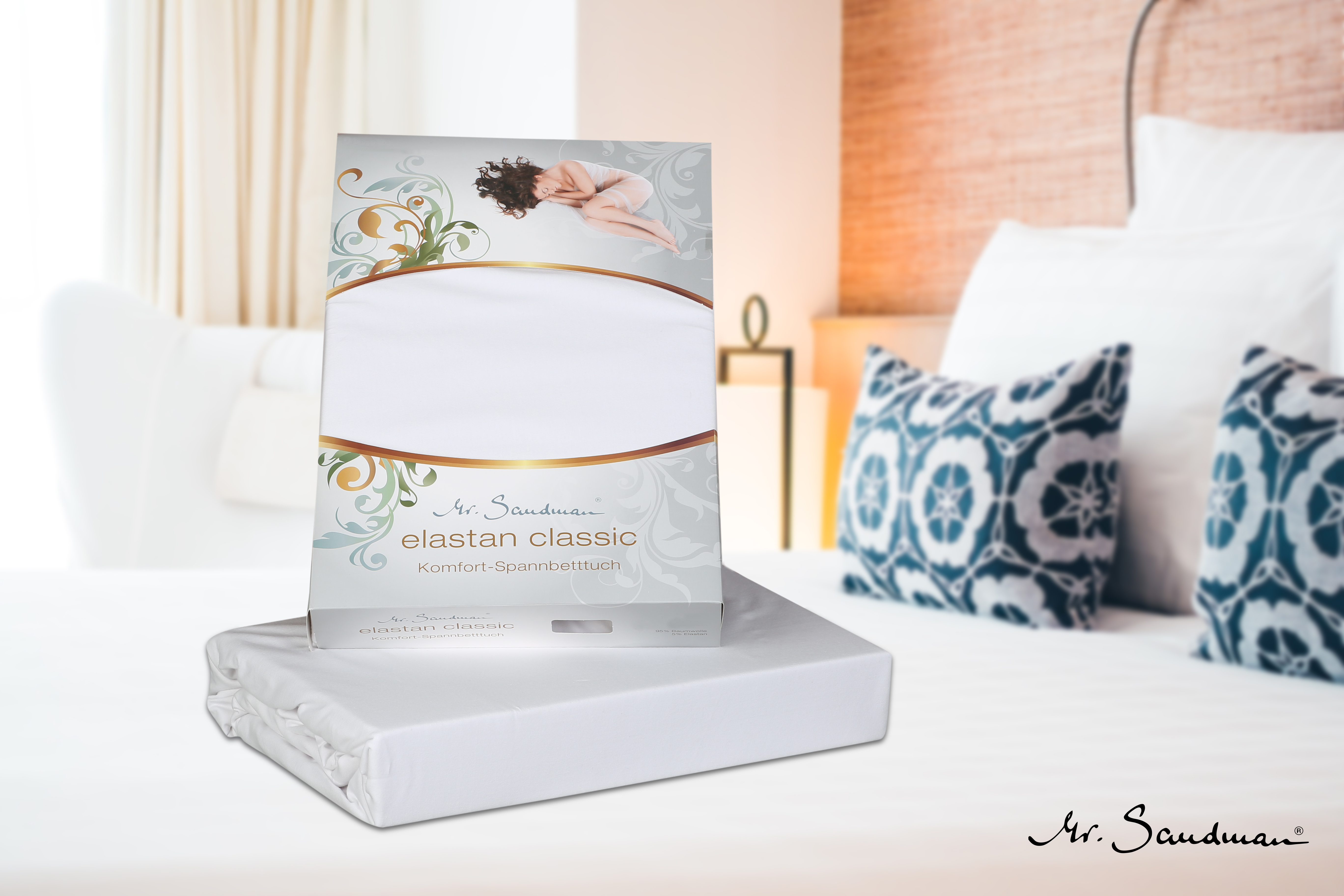 Mr. Sandman elastan classic Spannbetttuch